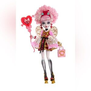 Monster High Cupid Asteria Scary Sweet Birthday Doll NIB Cupid Doll Collectible